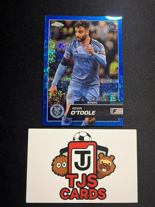 Kevin O'Toole - Rookie Blue Mini-Diamond /199 - TOPPS MLS Chrome 2023