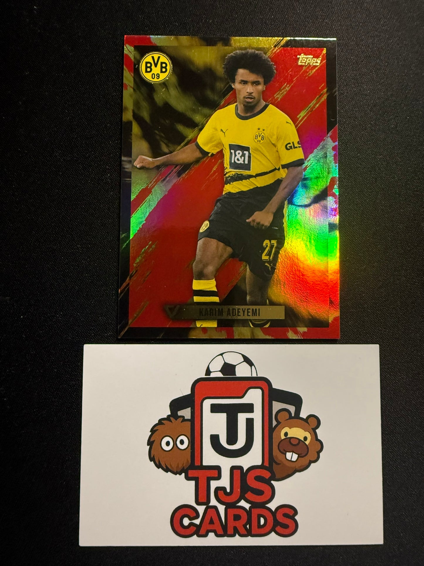 Karim Adeyemi - Red /5 - TOPPS BvB Vernissage 2023/24