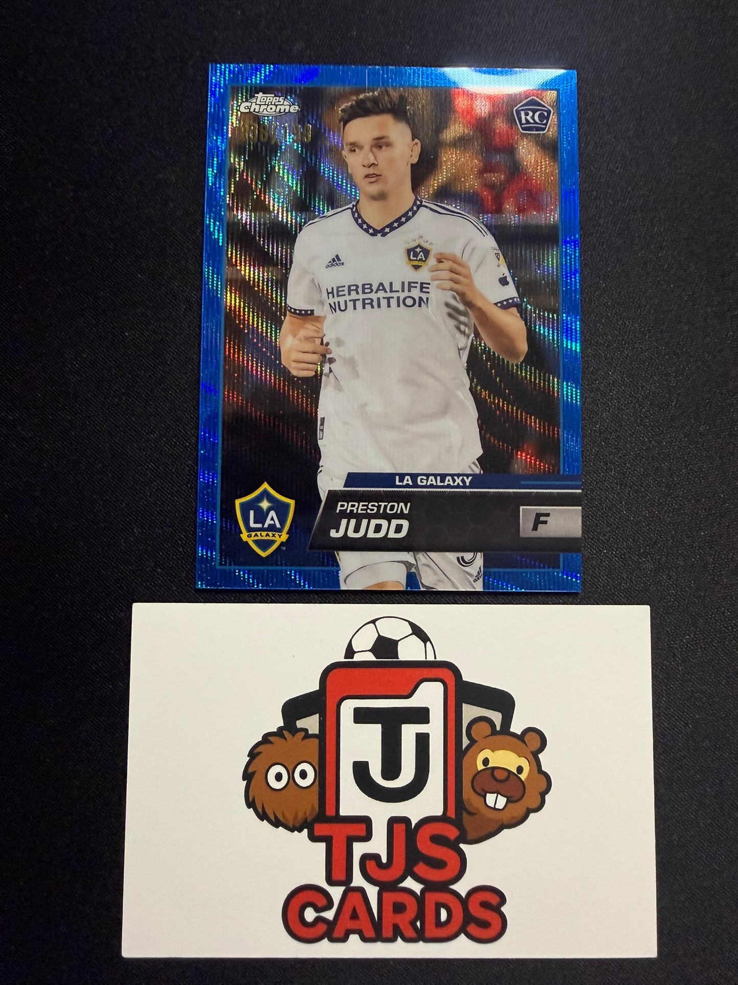 Preston Judd - Rookie Blue Wave /199 - TOPPS MLS Chrome 2023