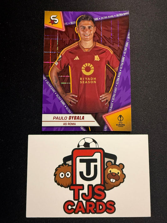 Paulo Dybala - Ultra Rare /99 - TOPPS Superstars UCC 2023/24