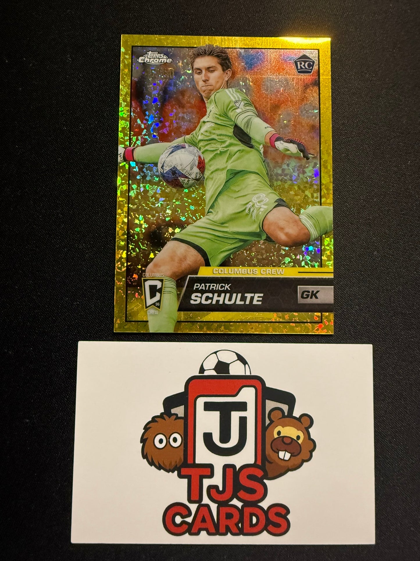 Patrick Schulte - Rookie Gold Mini-Diamond /50 - TOPPS Chrome MLS 2023
