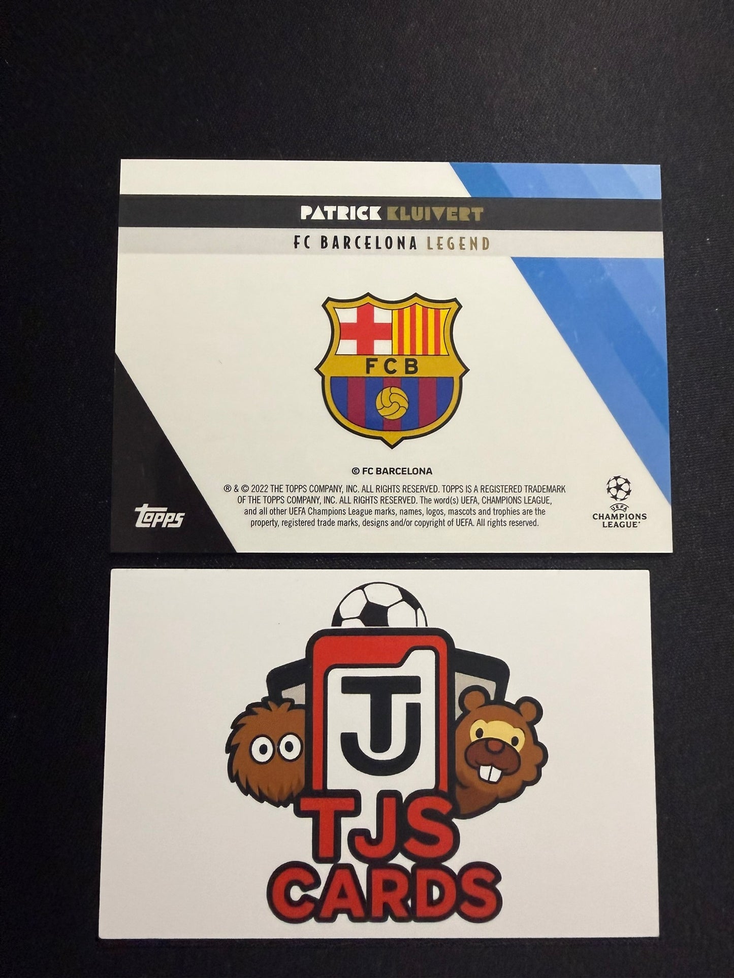 Patrick Kluivert - Blue Legends /49 - TOPPS Deco 2022/23