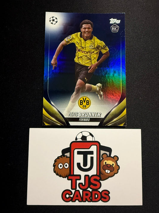 Paris Brunner - Navy Blue /250 - TOPPS UCC 2023/24