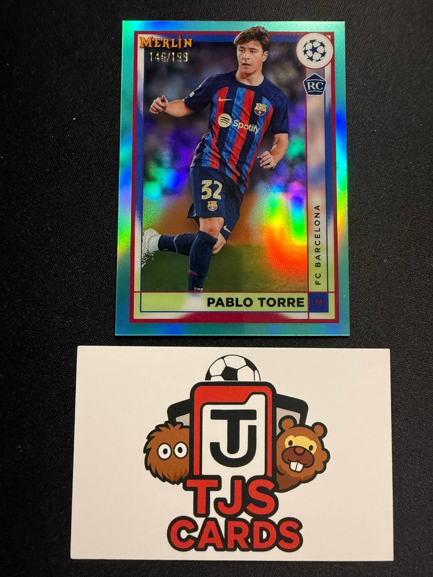 Pablo Torre - Rookie Aqua /199 - TOPPS Merlin Chrome 2022/23