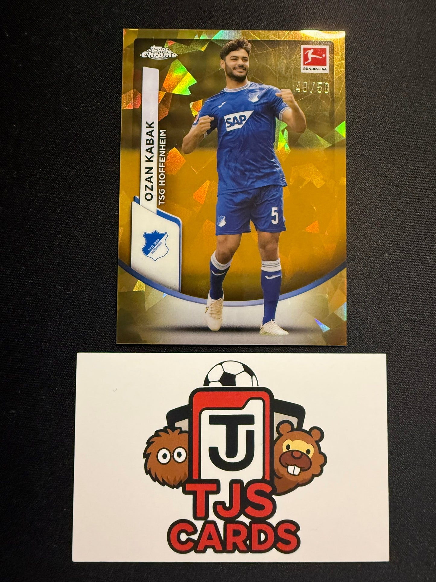 Ozan Kabak - Gold /50 - TOPPS Bundesliga Sapphire 2023/24