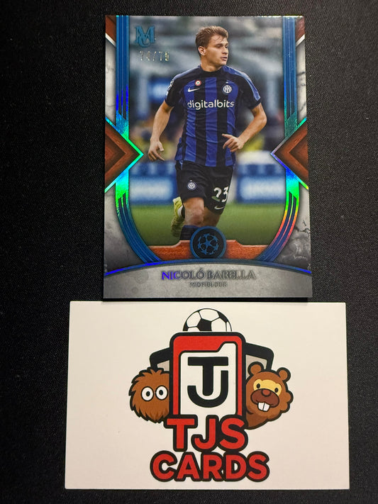 Nicolo Barella - Sapphire /75 - TOPPS Museum 2022/23