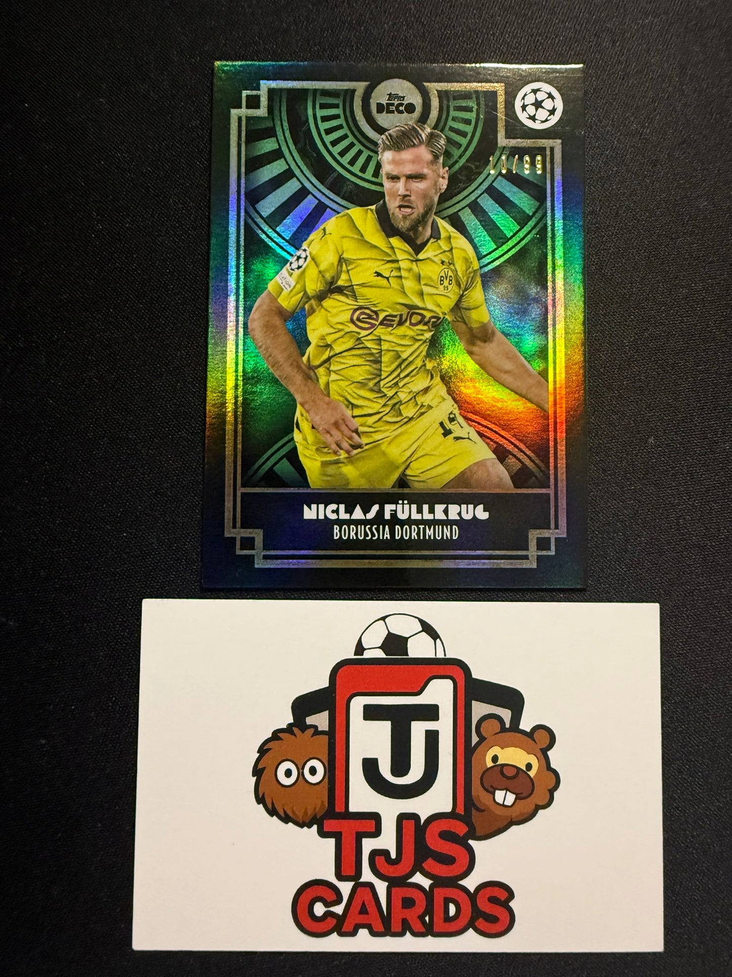 Niclas Fullkrug - Green /99 - TOPPS Deco UCC 2023/24