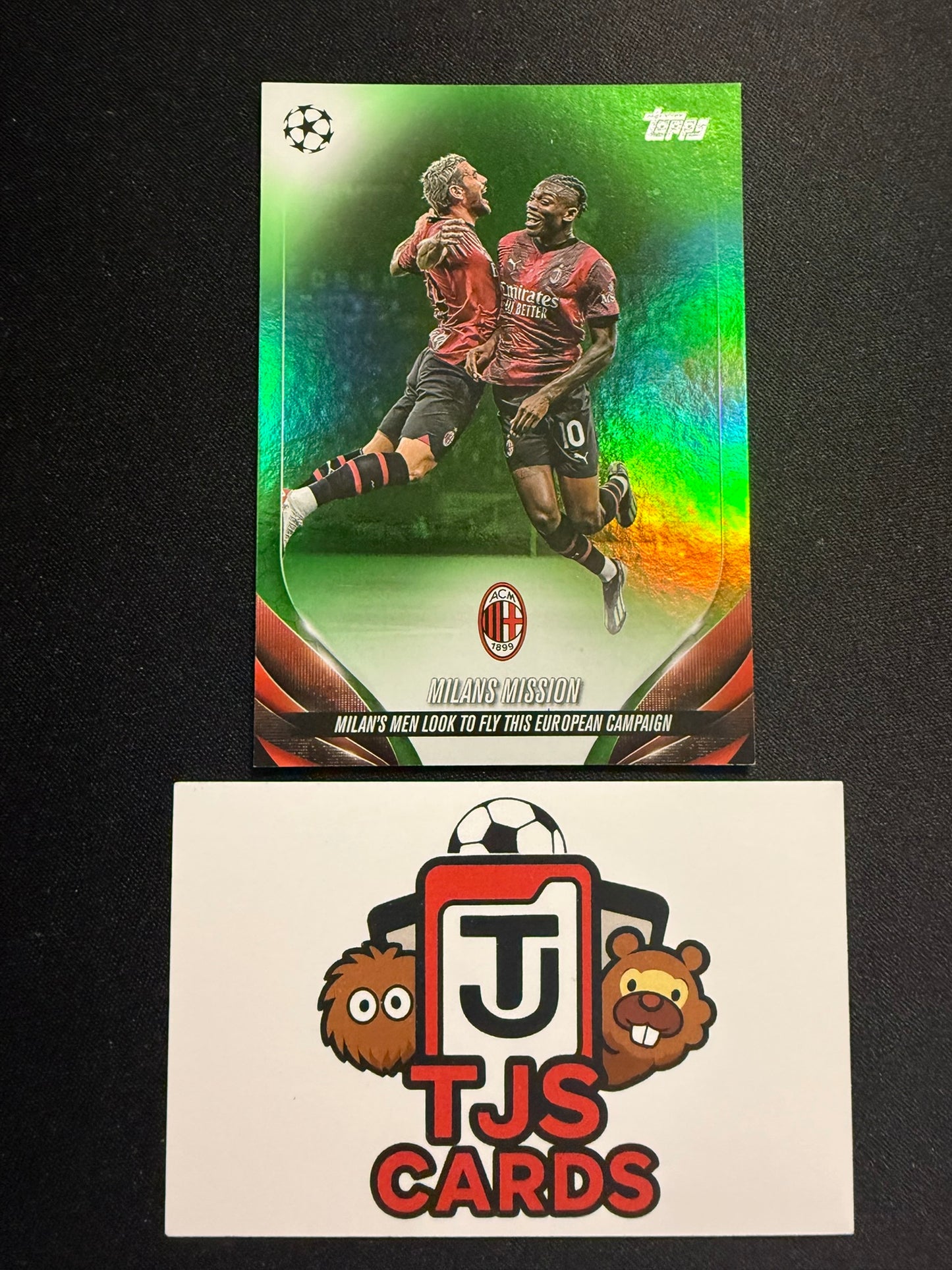 Milan's Mission - Neon Green /199 - TOPPS UCC 2023/24