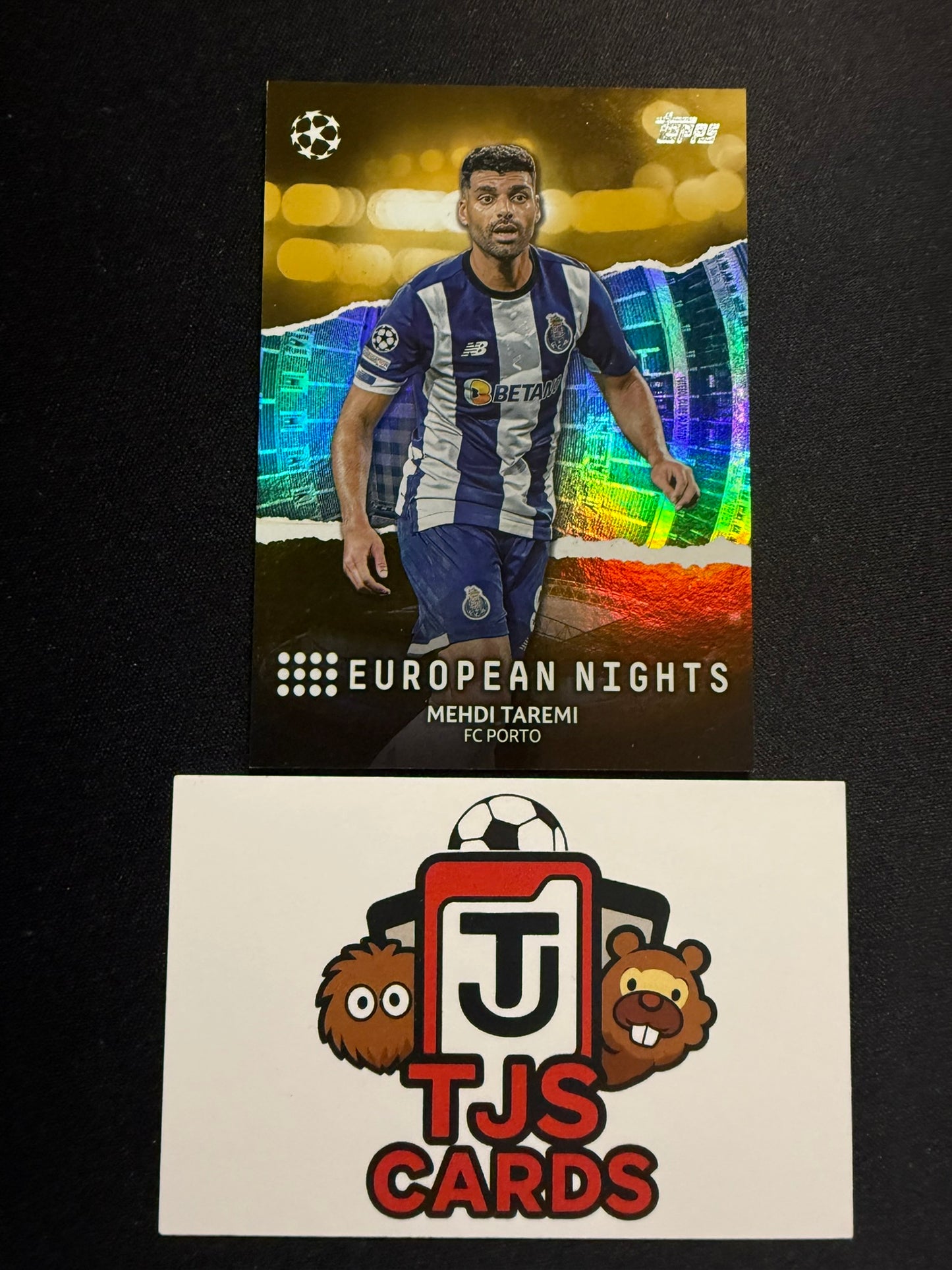 Mehdi Taremi - Gold European Nights /50 - TOPPS UCC 2023/24