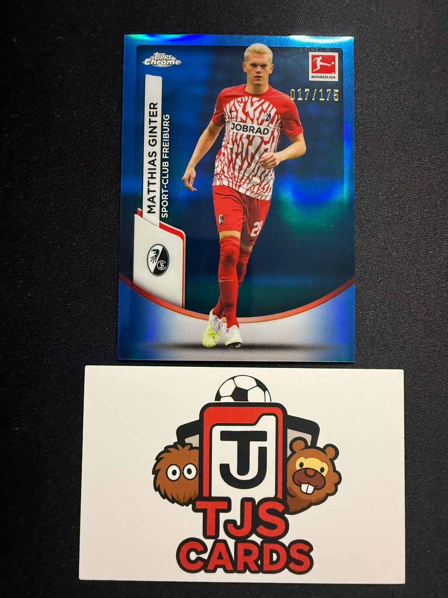 Matthias Ginter - Blue /175 - TOPPS Bundesliga Chrome 2023/24