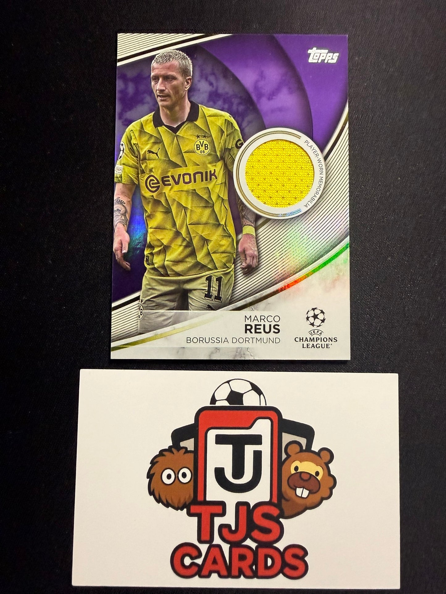 Marco Reus - Purple Player-Worn Patch /299 - TOPPS UCC 2023/24