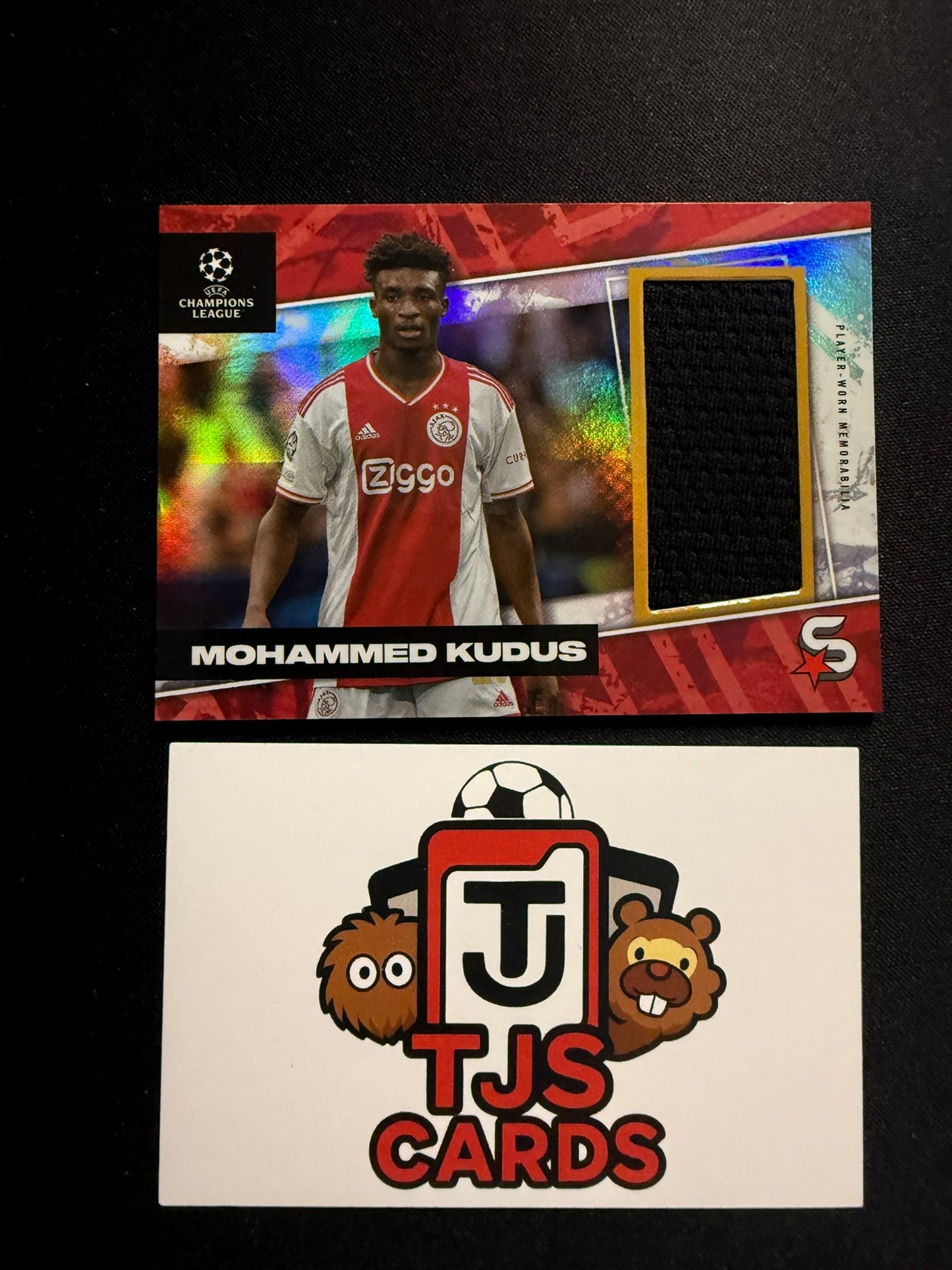 Mohammed Kudus - Player-Worn Patch /133 - TOPPS Superstars 2023
