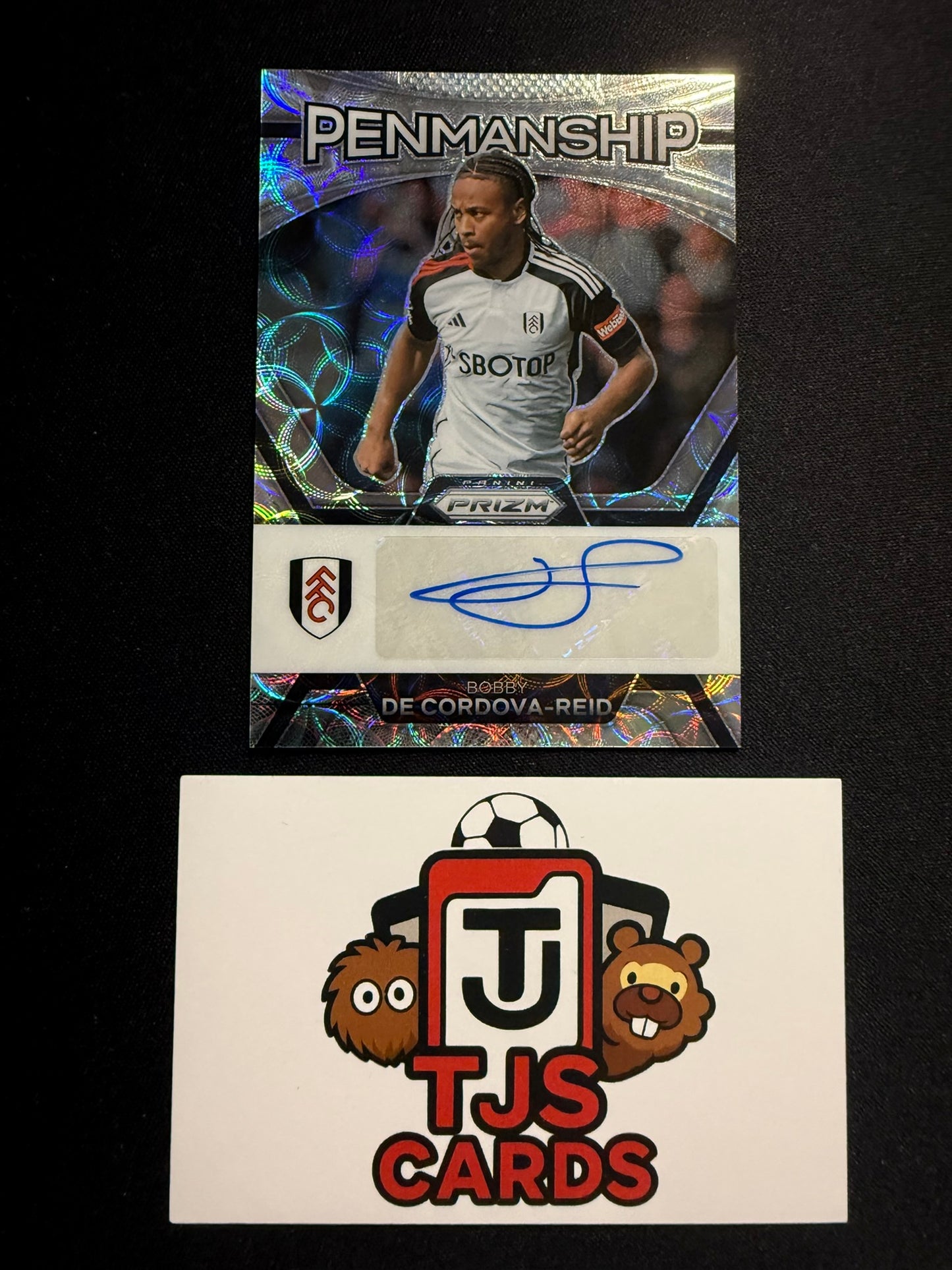 Bobby De Dordova-Reid - Choice Auto - Panini Prizm Premier League 2023/24