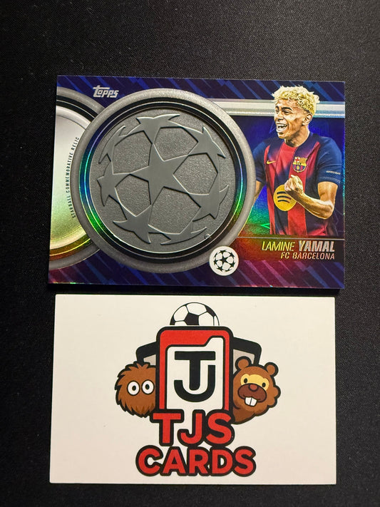 Lamine Yamal - Starball Commemorative Relic Card - TOPPS UCC 2025/26