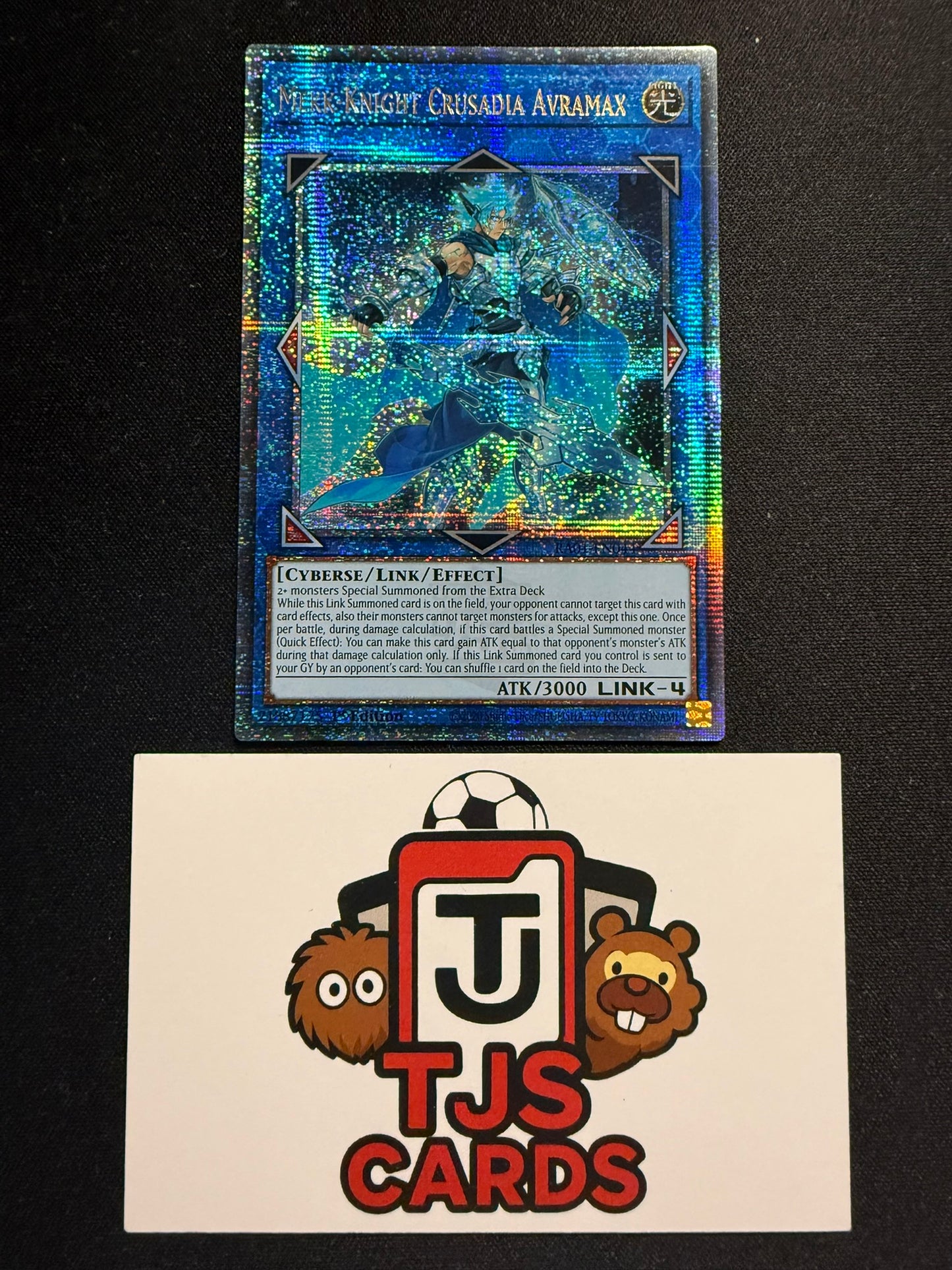 Mekk-Knight Crusadia Avramax - Quarter Century Secret Rare RA01-EN044 - YuGiOh