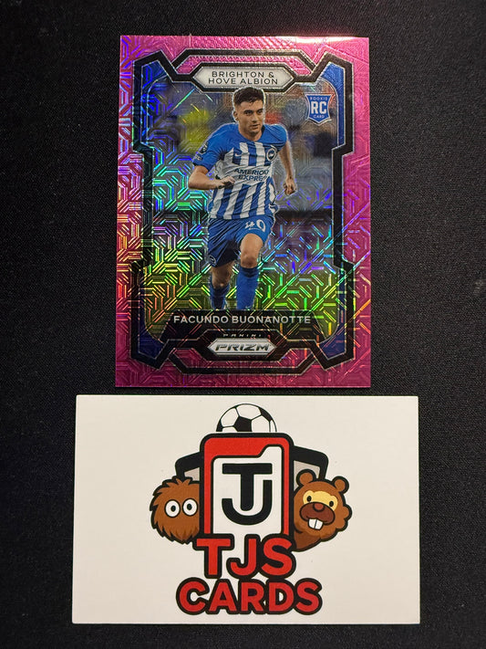Facundo Buonanotte - Rookie Pink Mojo 01/11 - Panini Prizm Premier League 2023/24