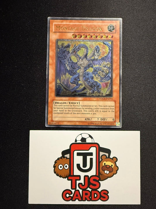 Montage Dragon - Ultimate Rare TDGS-EN014 - MP - YuGiOh