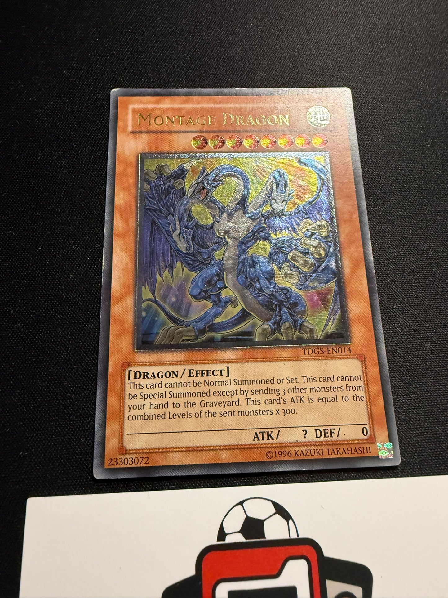 Montage Dragon - Ultimate Rare TDGS-EN014 - MP - YuGiOh