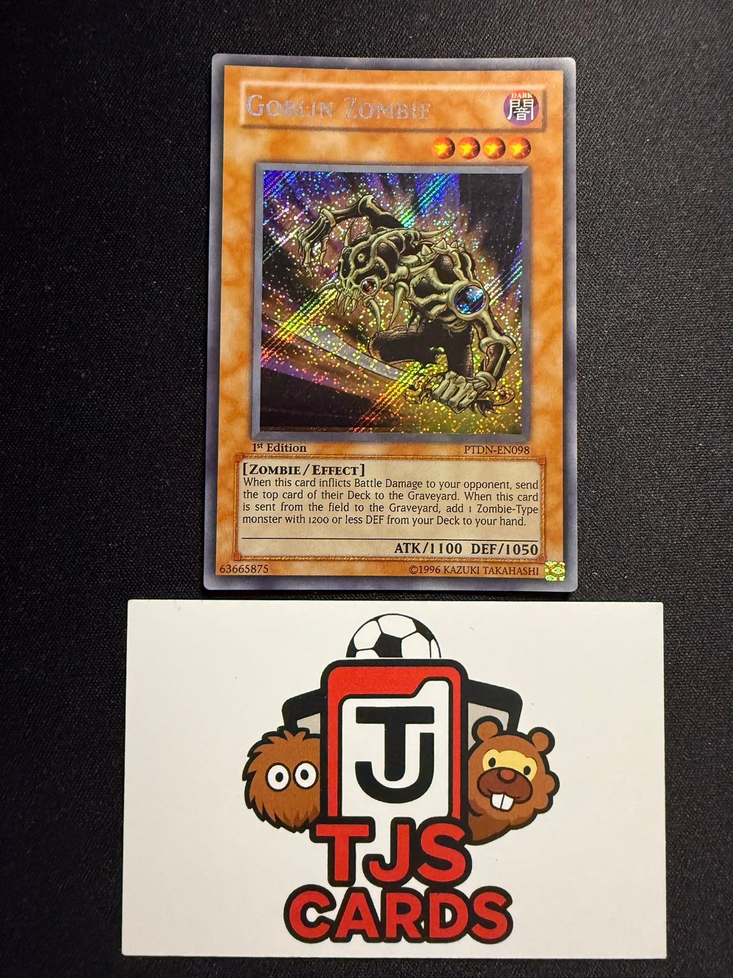 Goblin Zombie - Secret Rare 1st Edition PTDN-EN098 - LP - YuGiOh