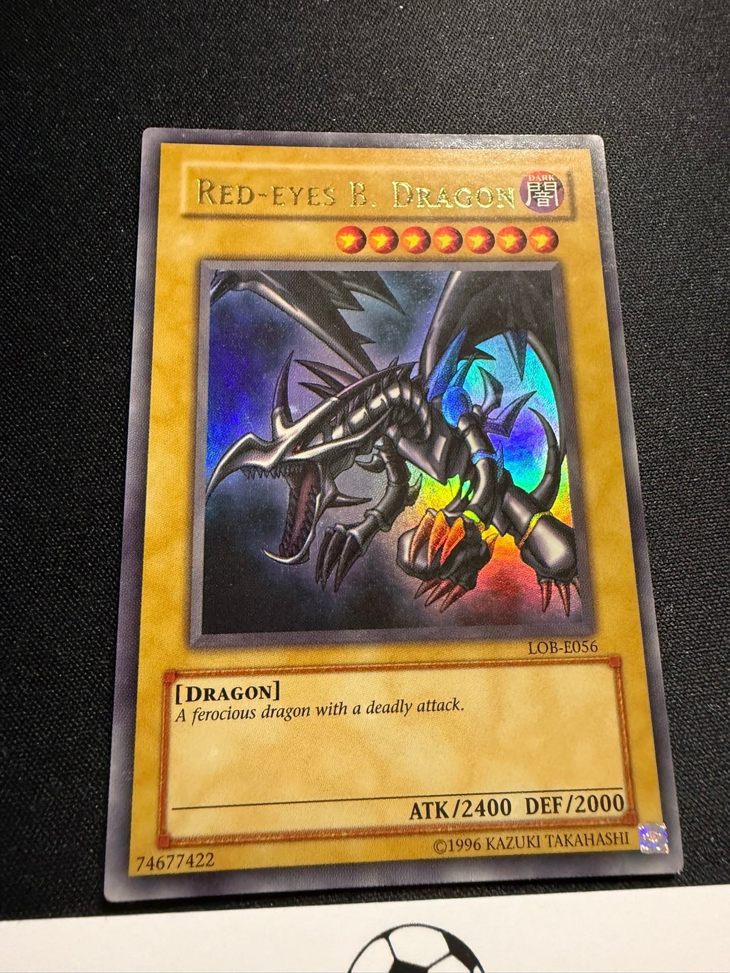 Red-Eyes B. Dragon - Ultra Rare LOB-E056 - LP - YuGiOh