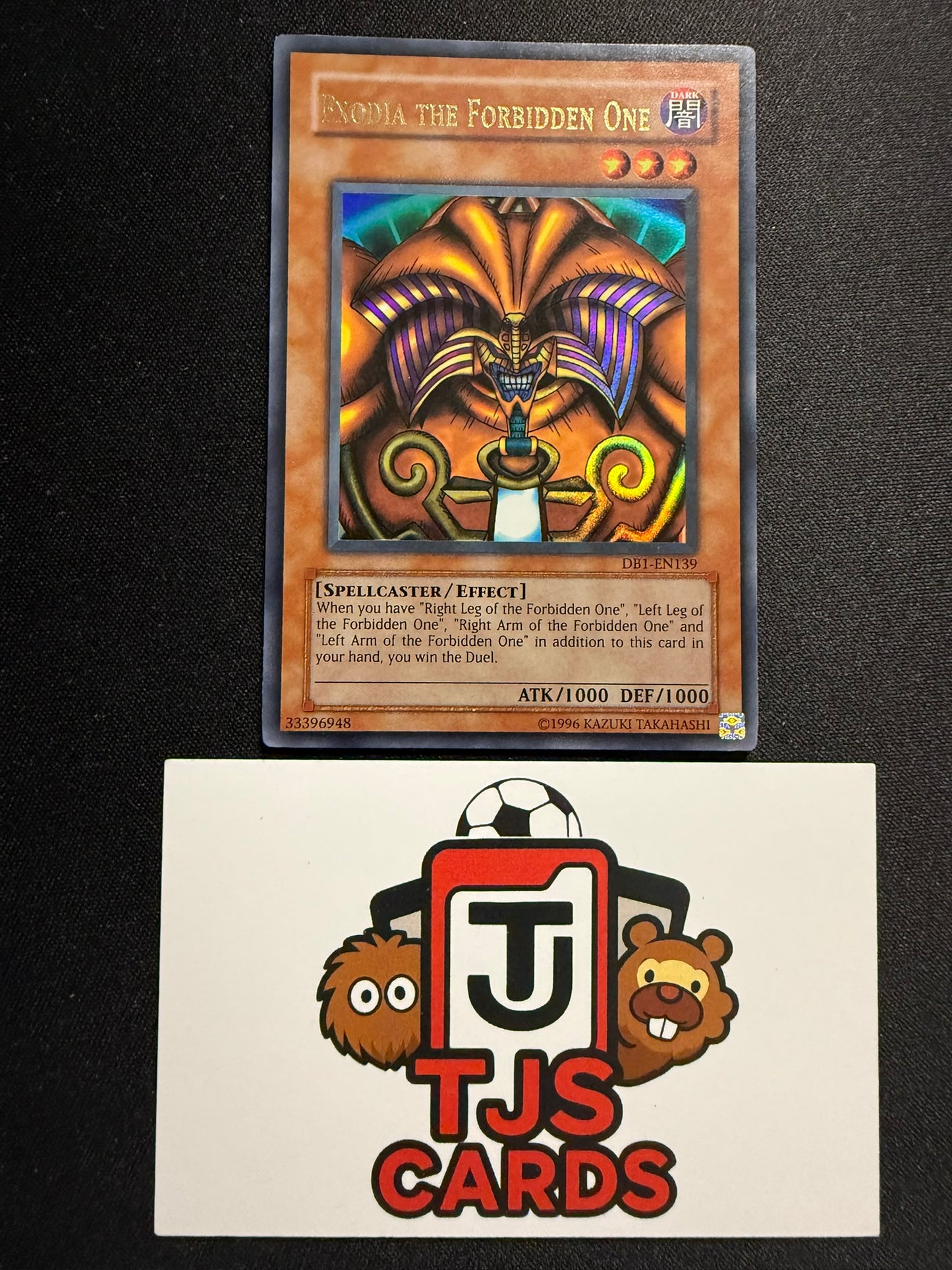 Exodia The Forbidden One - Ultra Rare DB1-EN139 - YuGiOh