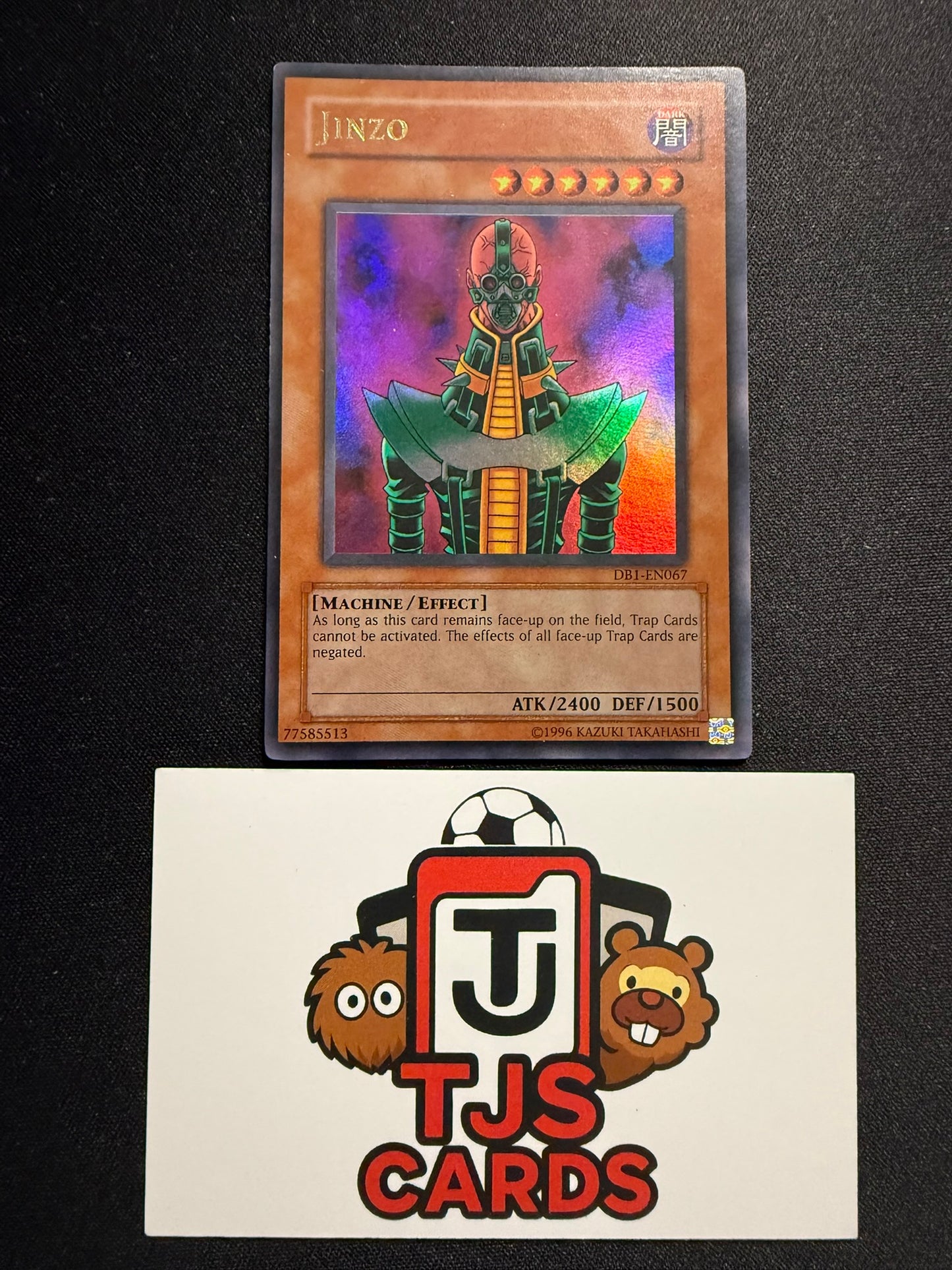 Jinzo - Ultra Rare DB1-EN067 - LP - YuGiOh