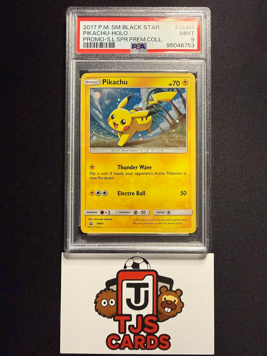Pikachu - PSA 9 - Black Star Promo SM81 - Pokemon