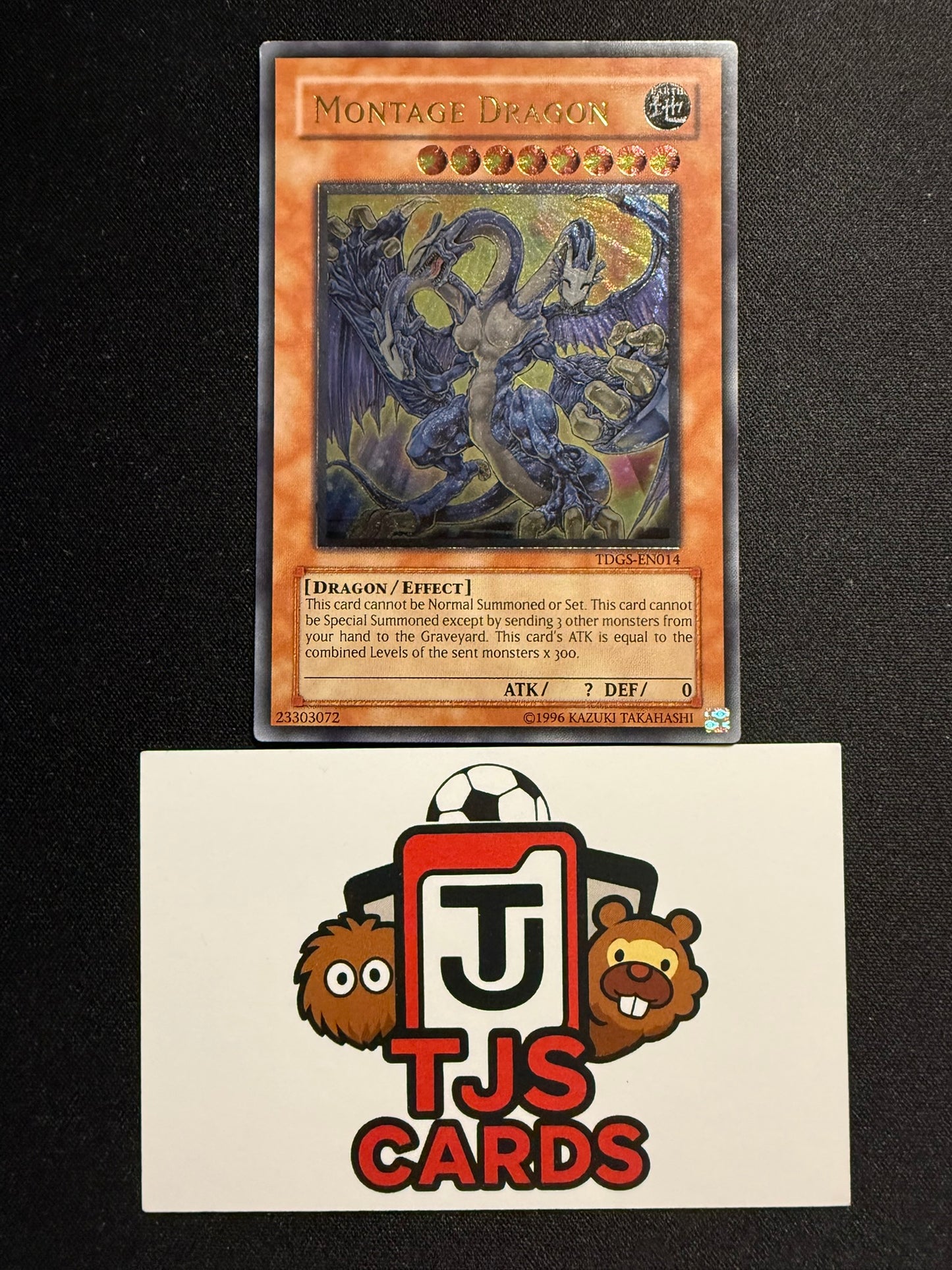 Montage Dragon - Ultimate Rare TDGS-EN014 - LP - YuGiOh