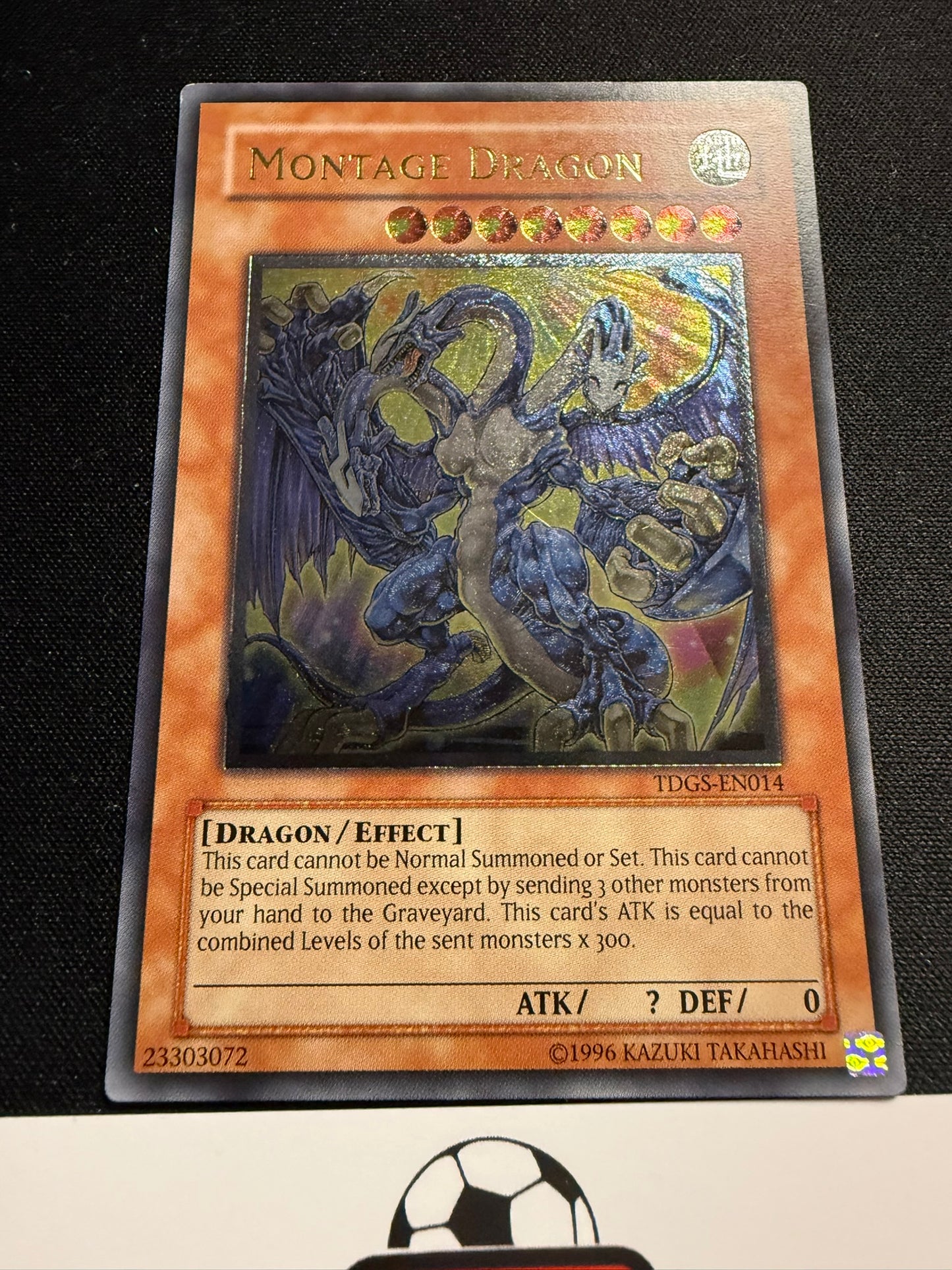 Montage Dragon - Ultimate Rare TDGS-EN014 - LP - YuGiOh