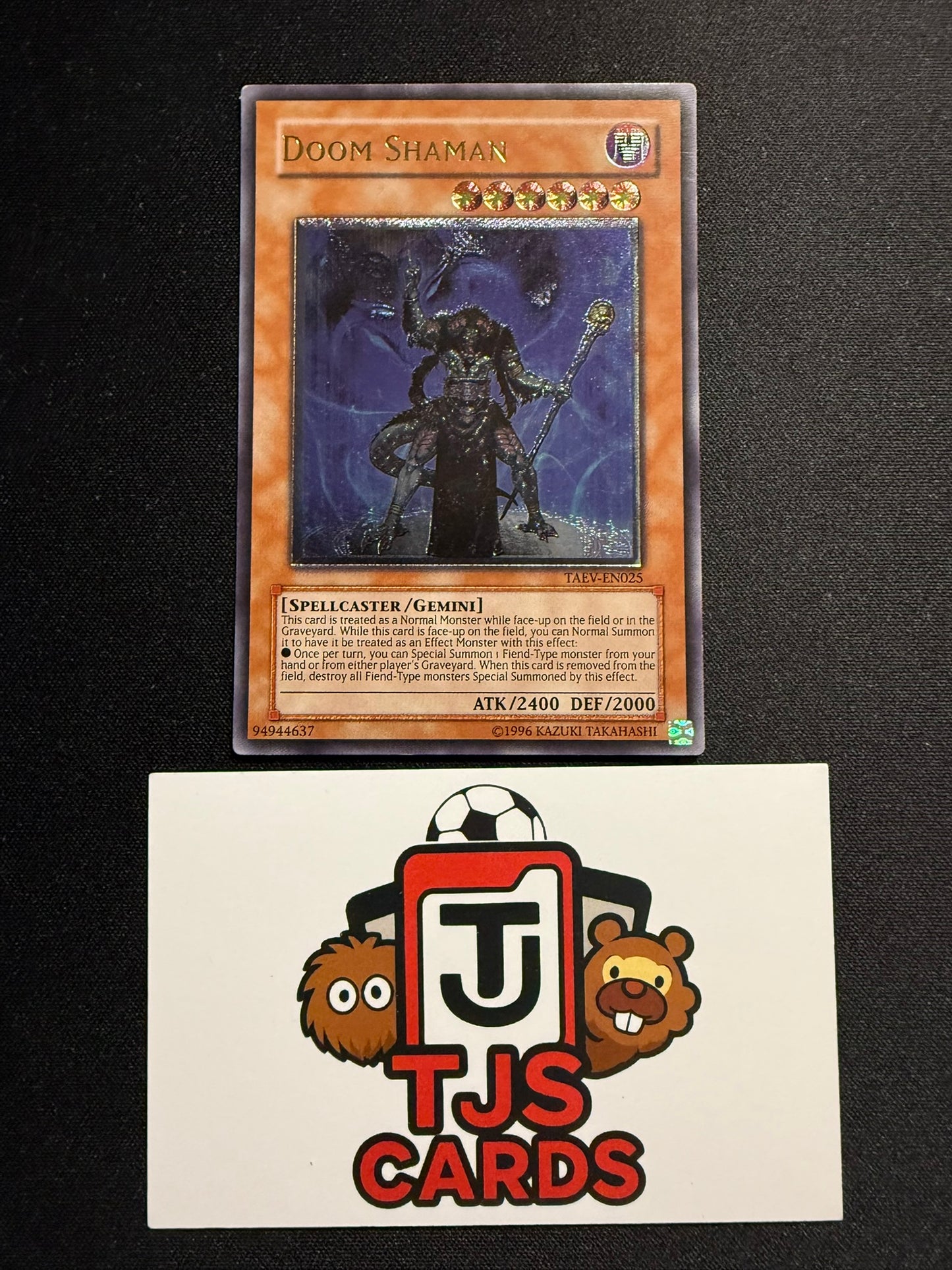 Doom Shaman - Ultimate Rare TAEV-EN025 - LP - YuGiOh