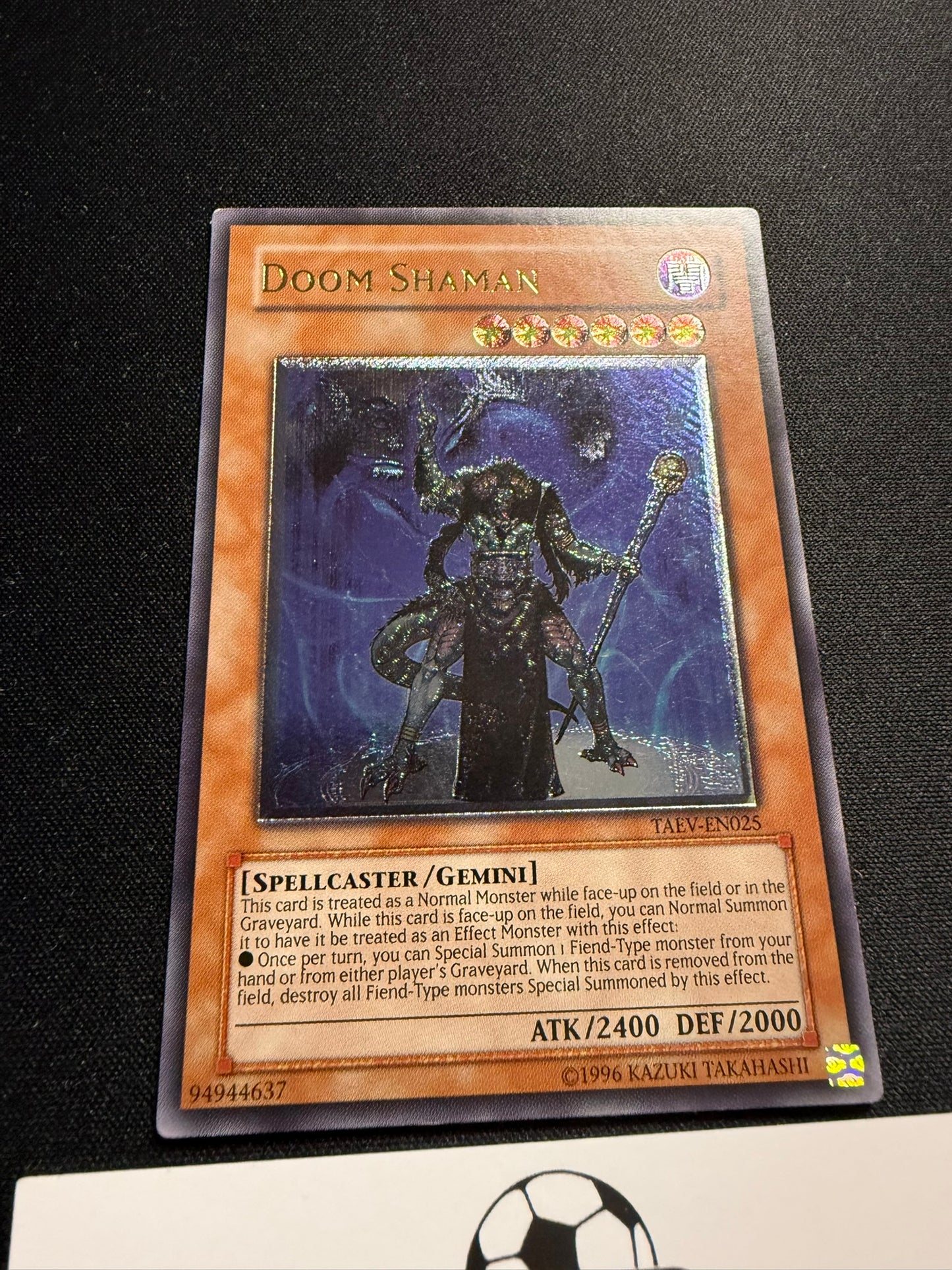 Doom Shaman - Ultimate Rare TAEV-EN025 - LP - YuGiOh