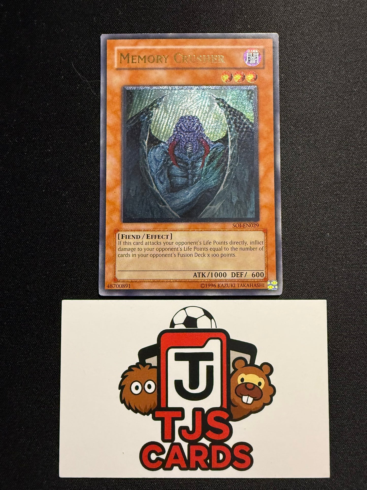 Memory Crusher - Ultimate Rare SOI-EN029 - LP - YuGiOh