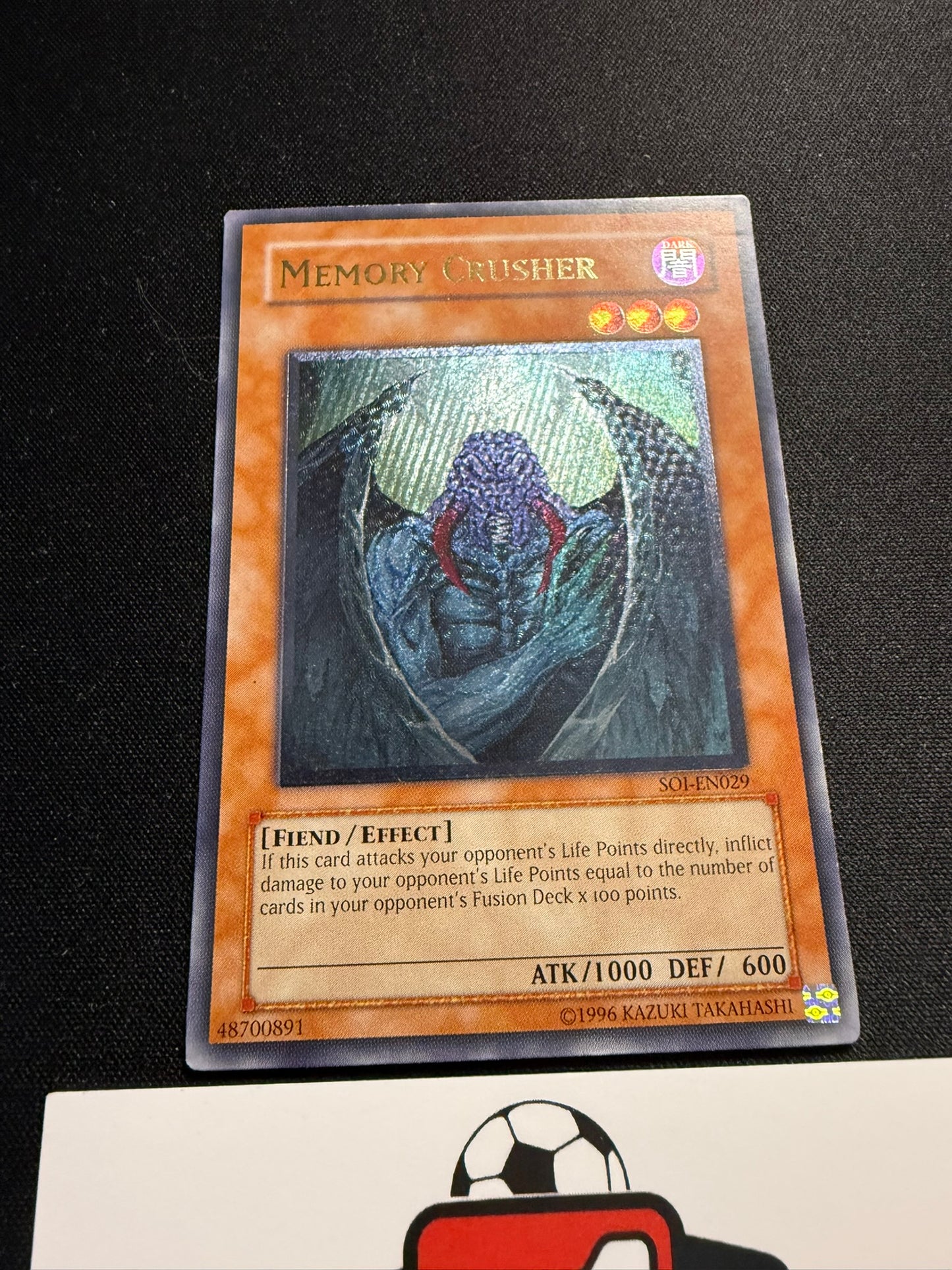 Memory Crusher - Ultimate Rare SOI-EN029 - LP - YuGiOh
