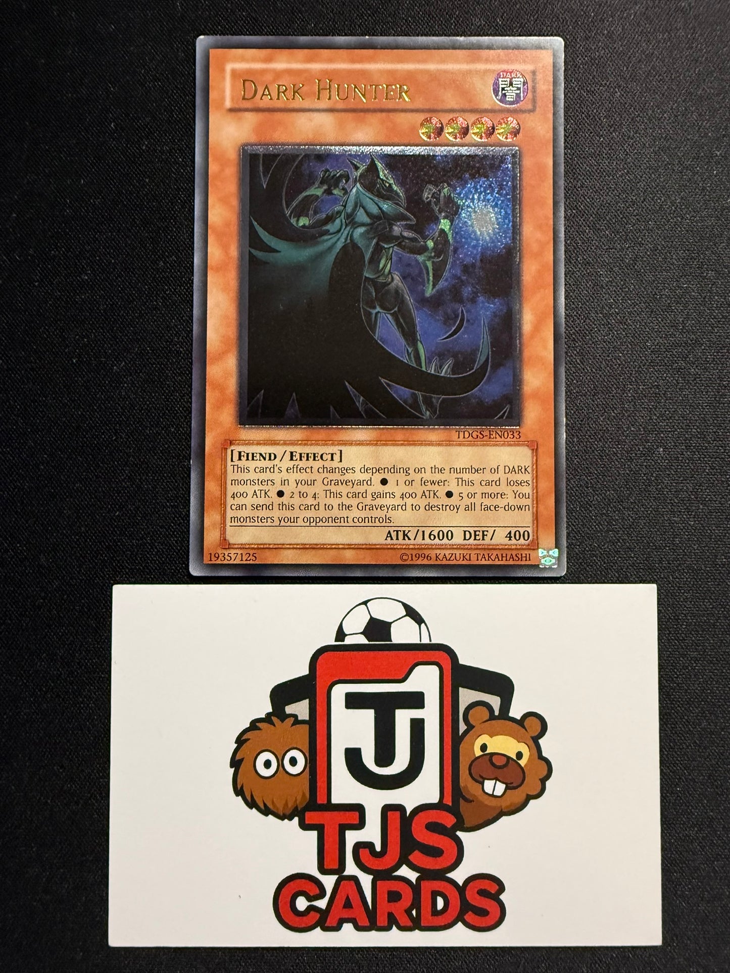 Dark Hunter - Ultimate Rare TDGS-EN033 - LP - YuGiOh