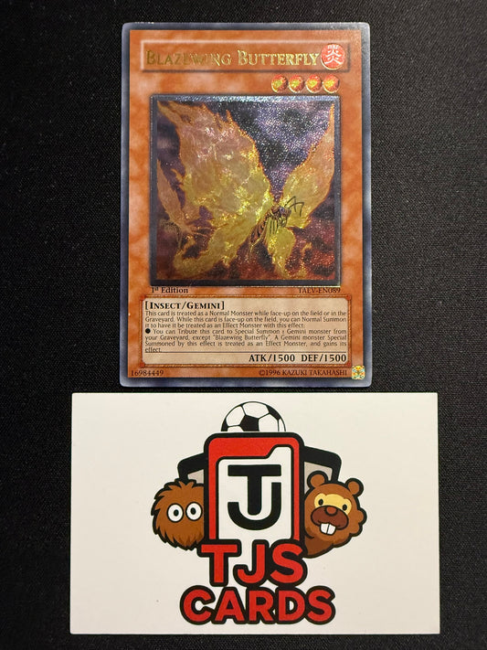 Blazewing Butterfly - Ultimate Rare 1st Edition TAEV-EN089 - LP - YuGiOh