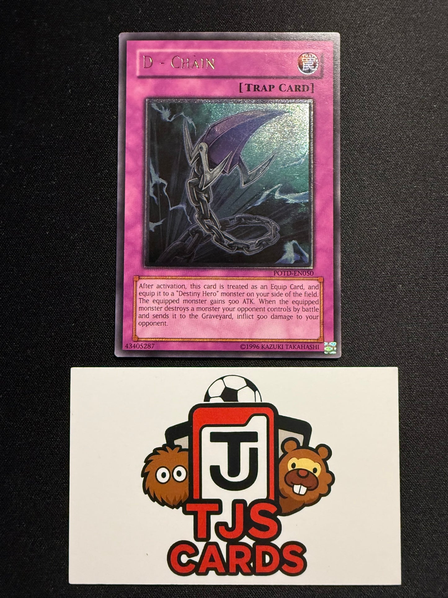 D - Chain - Ultimate Rare POTD-EN050 - LP - YuGiOh