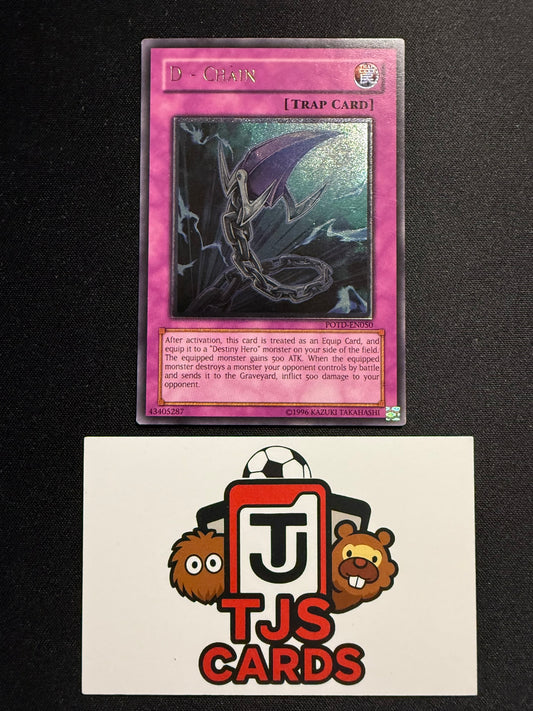 D - Chain - Ultimate Rare POTD-EN050 - LP - YuGiOh