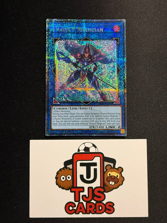 Proxy F Magician - Quarter Century Secret Rare BLTR-EN094 - YuGiOh