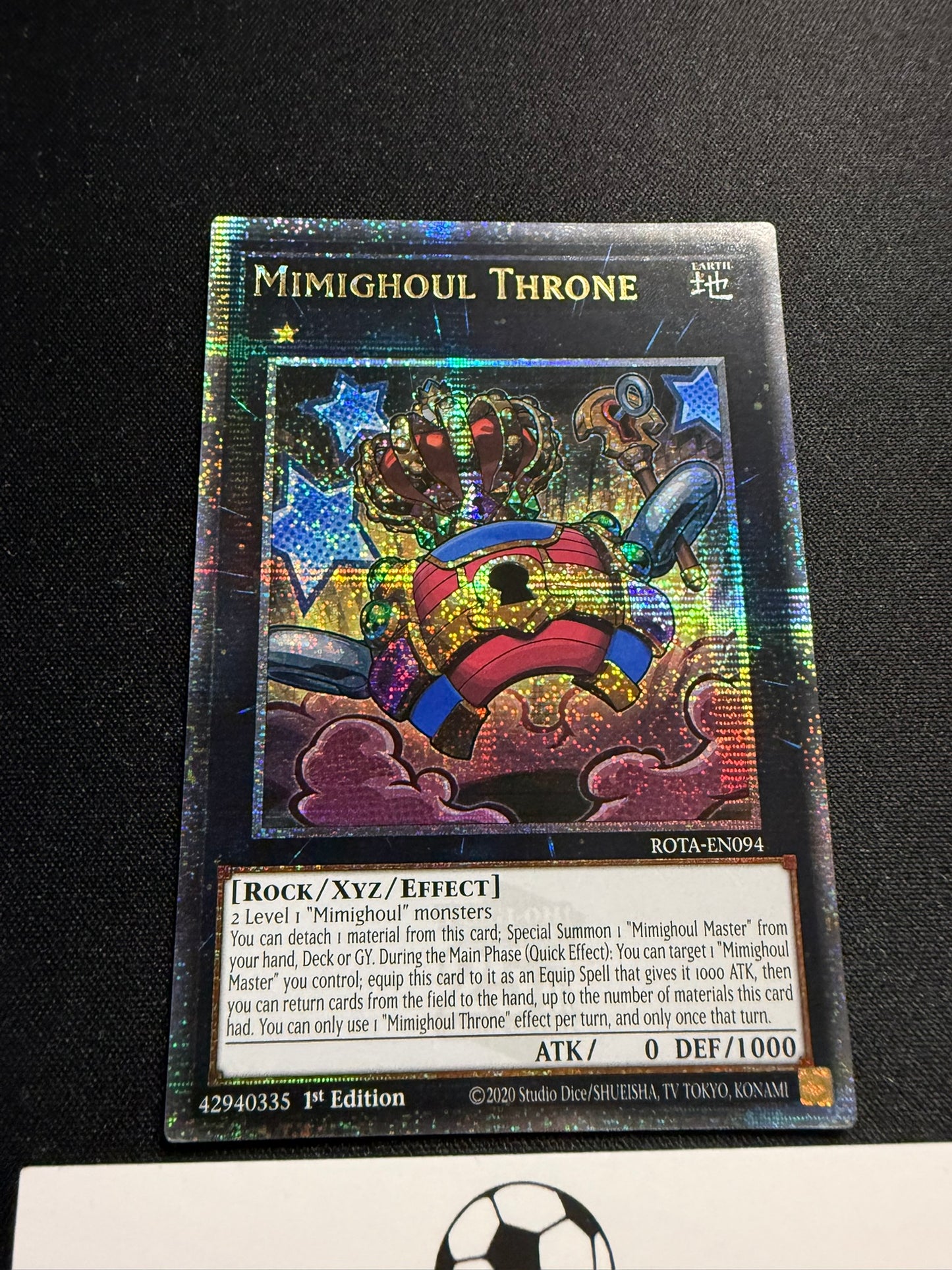 Mimighoul Throne - Quarter Century Secret Rare ROTA-EN094 - YuGiOh