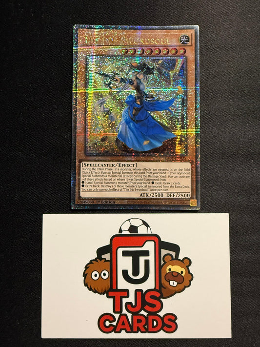 The Iris Swordsoul - Quarter Century Secret Rare RA01-EN023 - YuGiOh