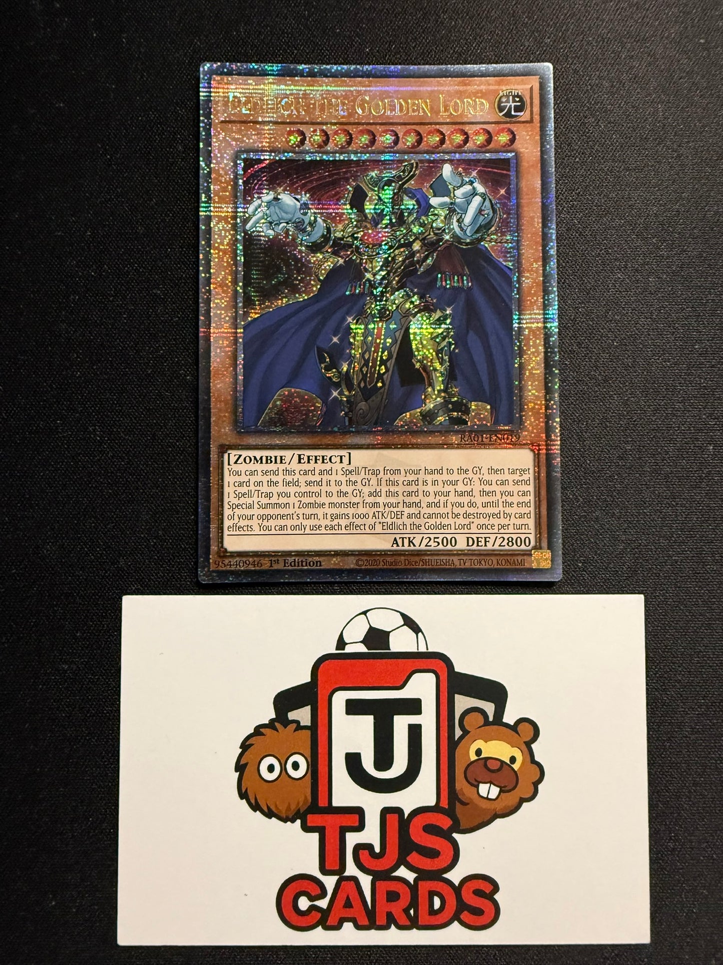 Eldlich The Golden Land - Quarter Century Secret Rare RA01-EN019 - YuGiOh