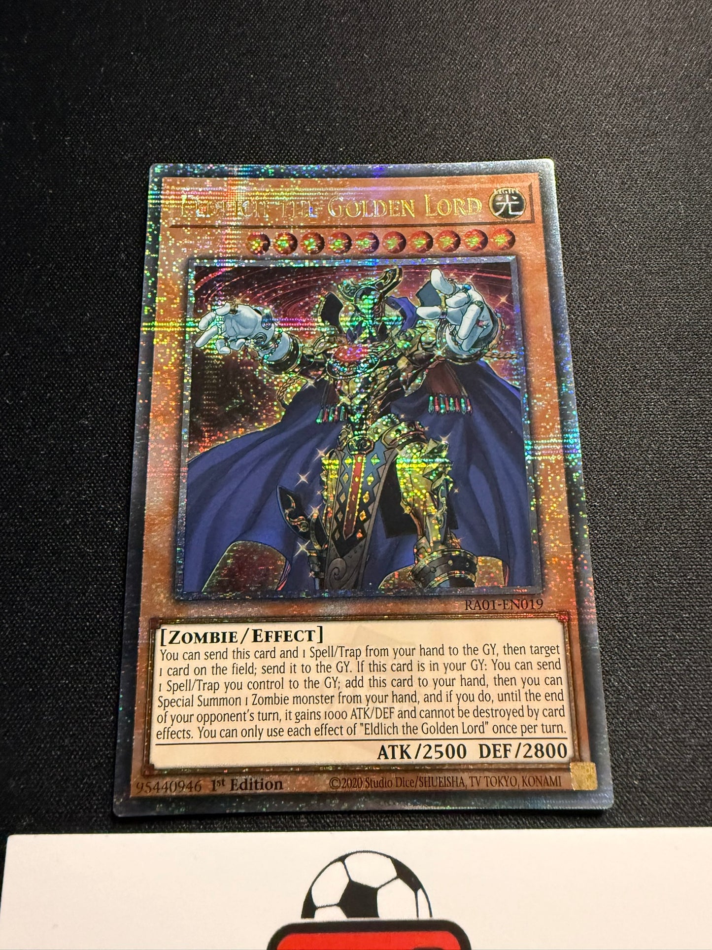Eldlich The Golden Land - Quarter Century Secret Rare RA01-EN019 - YuGiOh