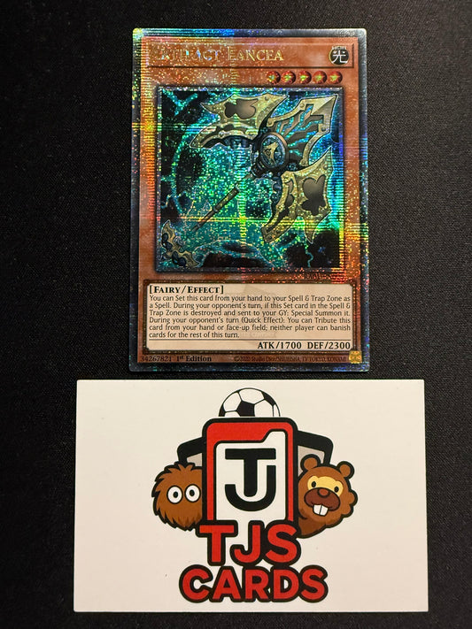 Artifact Lancea - Quarter Century Secret Rare RA01-EN006 - YuGiOh