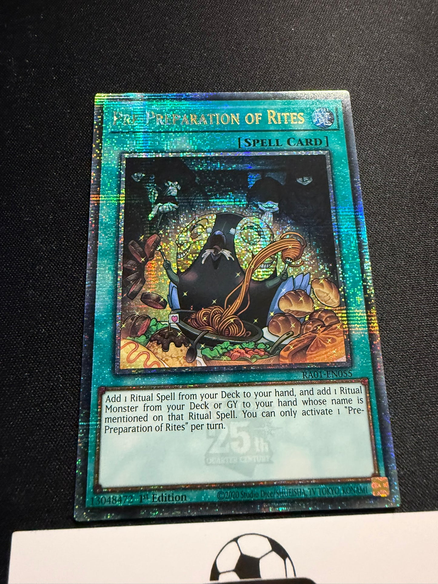 Pre-Preparation Of Rites - Quarter Century Secret Rare RA01-EN055 - YuGiOh