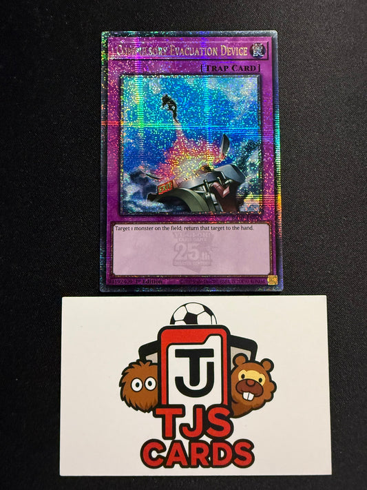 Compulsory Evacuation Device - Quarter Century Secret Rare RA01-EN069 - YuGiOh