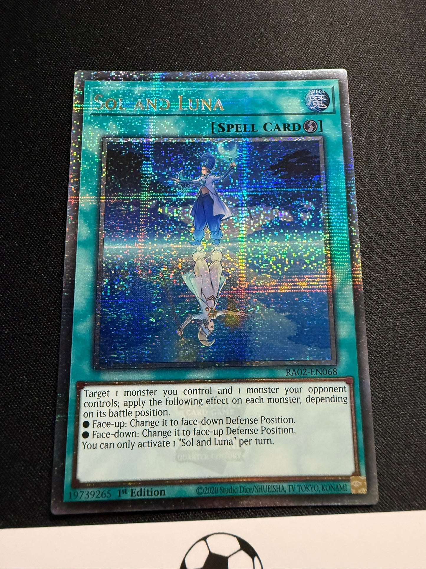 Sol And Luna - Quarter Century Secret Rare RA02-EN068 - YuGiOh
