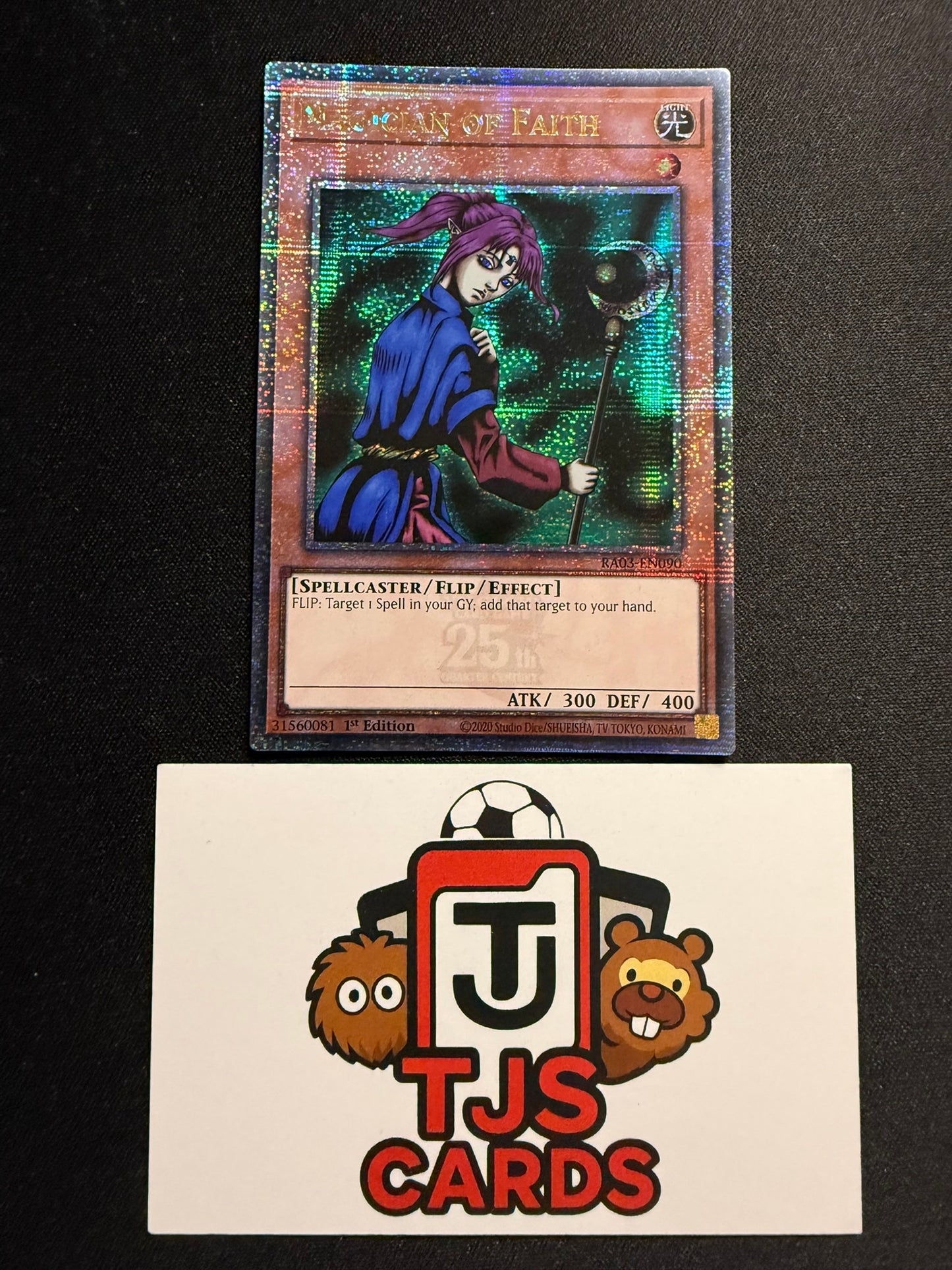 Magician Of Faith - Quarter Century Secret Rare RA03-EN090 - YuGiOh