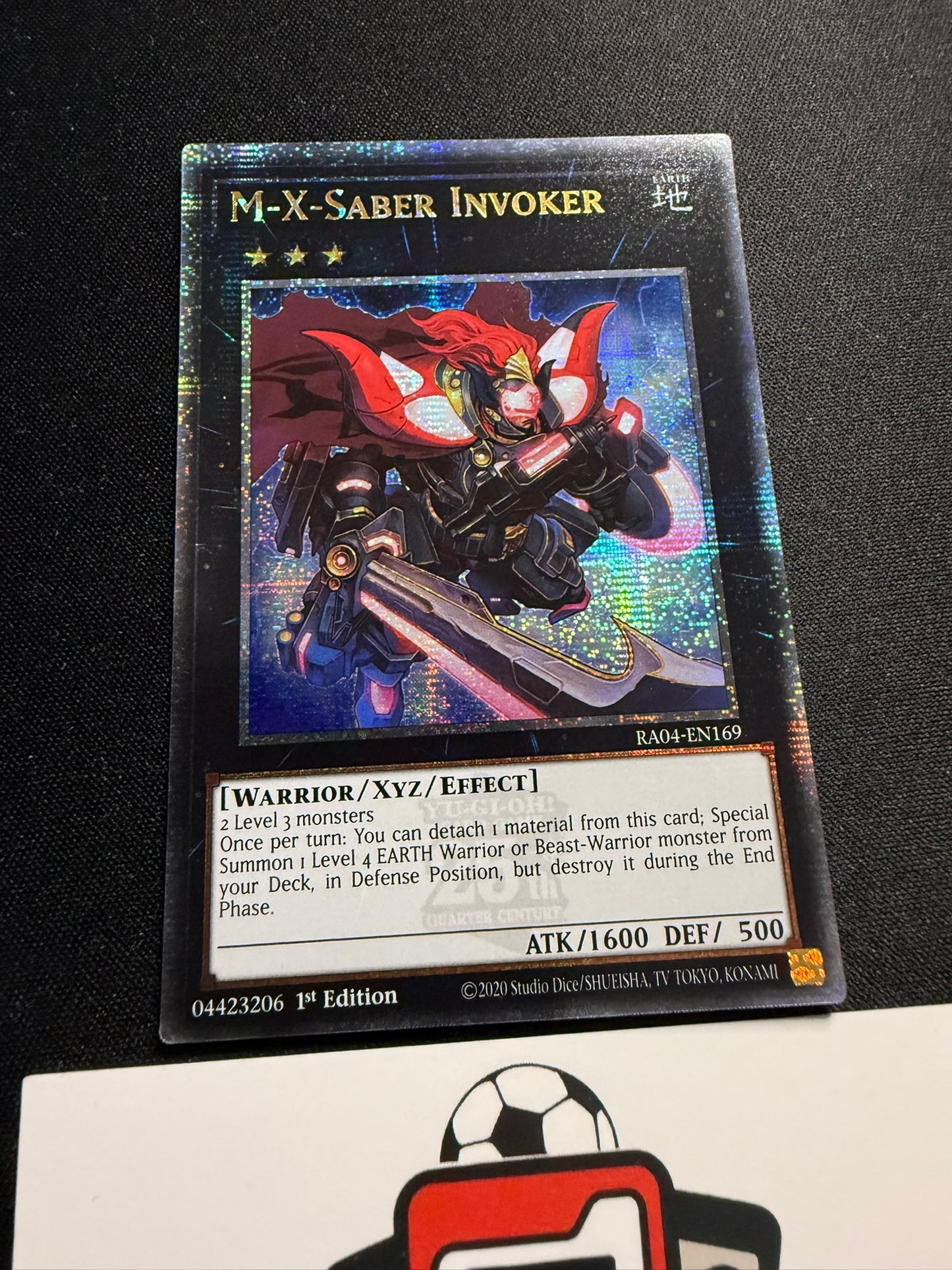 M-X-Saber Invoker - Quarter Century Secret Rare RA04-EN169 - YuGiOh