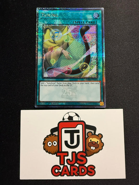 Tuning - Quarter Century Secret Rare RA04-EN144 - YuGiOh