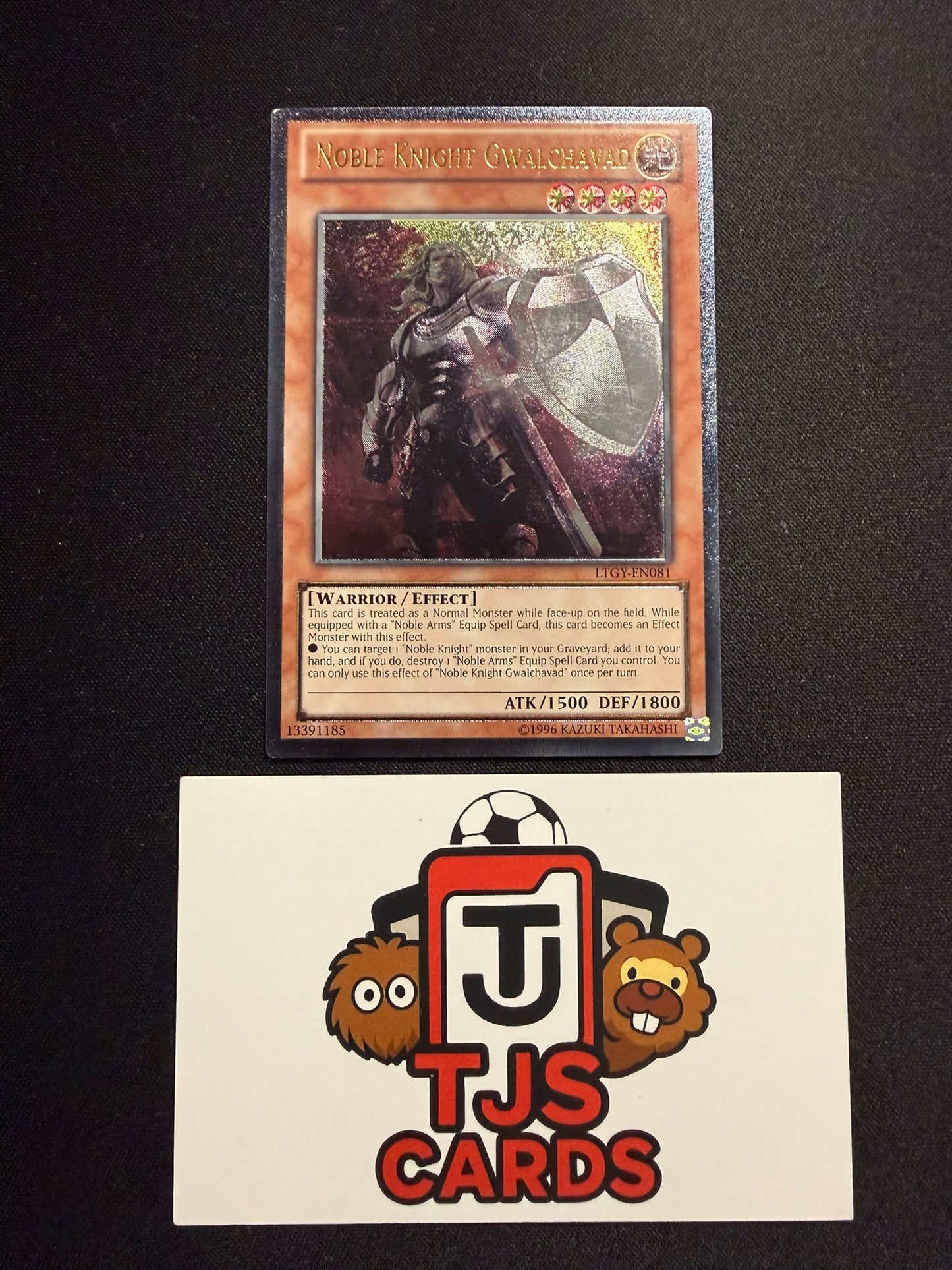 Noble Knight Gwalchavad - Ultimate Rare LTGY-EN081 - LP - YuGiOh